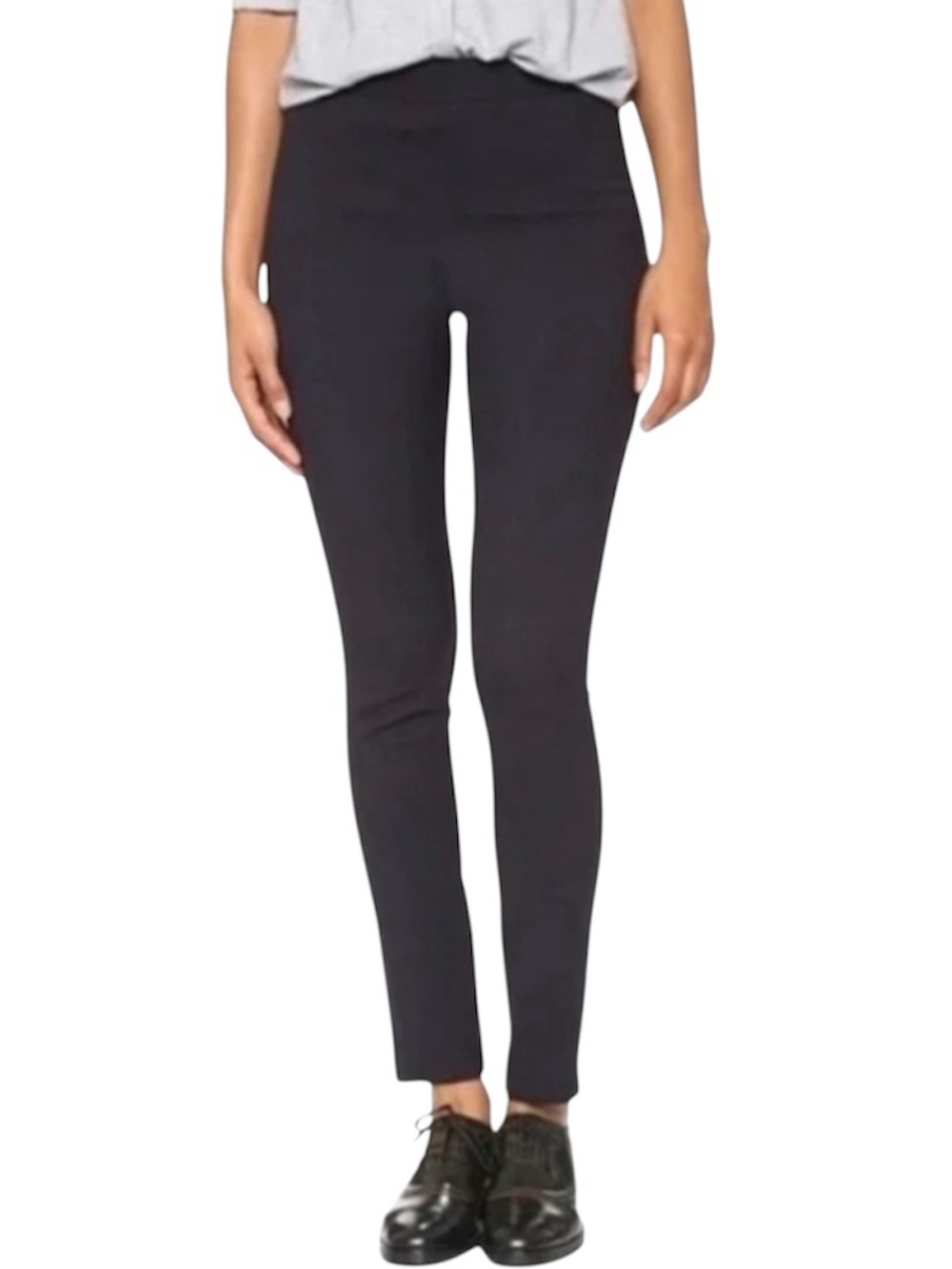 THEORY Pants Talluva Virgin Wool Cavalry Twill Office Corpcore Black Size 2
